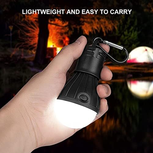 Zonster LED kampiranje žarulje prijenosnih visećih šatorskih žarulja za kampiranje za planinarenje ruksaka ribolovni prekid hitnog