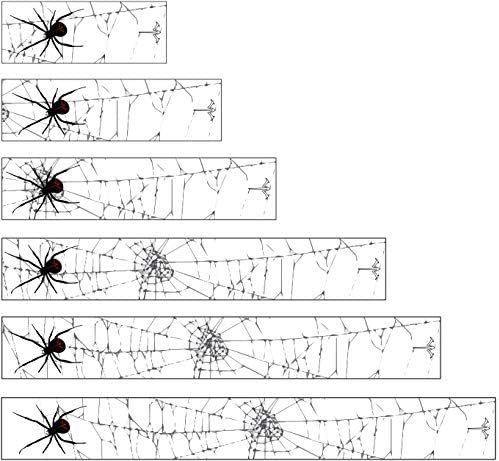 Streličarstvo s bijelom vodom laminirana paukova mreža omot za bijele strelice 15 kom pakiranje odaberite duljinu širinu