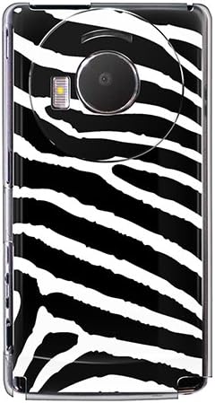 Casemarket SoftBank Lumix Phone Polikarbonata Clear Tvrdi kućište [Zebra Print - crno -bijelo]