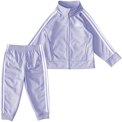 Adidas Girls dvodijelni klasični tricot staza s jaknom i hlačama
