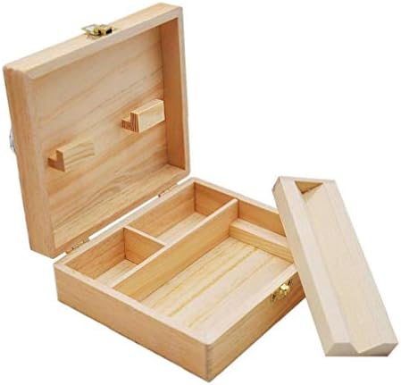 Angoter kuhinja zapečaćene limenke kutije za drva s pladnjem savršenim za organiziranje dodataka