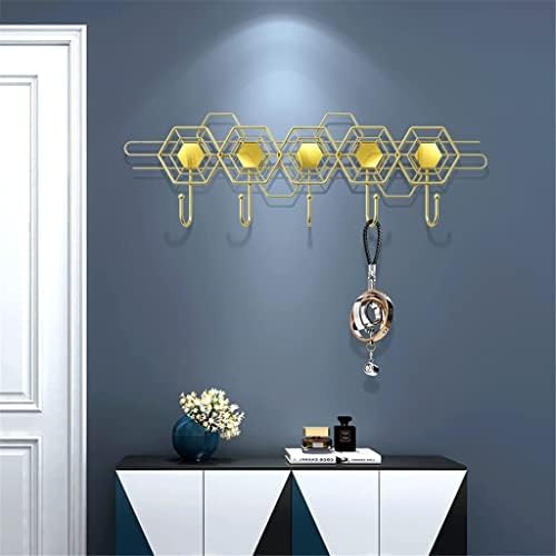 Kuke za kapute zidne, nordijski viseći stalak za odlaganje od kovanog željeza Zidna vješalica nordijskog stila kućna dekoracija kupaonice