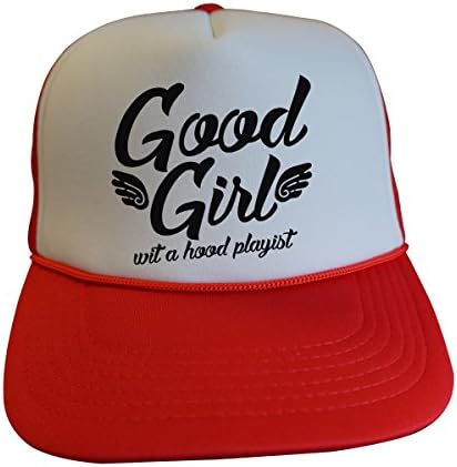 Trendi ženski kamiondžijski šeširi dobra djevojka s kapuljačom popisa za reprodukciju - kolekcije kape za kraljevske majice