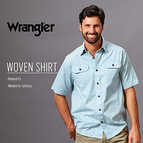 Wrangler Authentics muški kratki rukav klasična košulja