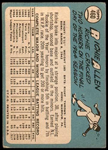 1965. Topps 460 Rich Allen Philadelphia Phillies Fair Phillies