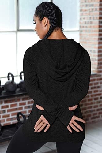 Zenbriele Jakne za vježbanje za žene Zip up jakne s kapuljačom joga jakne s odjećom za teretanu za žene za žene