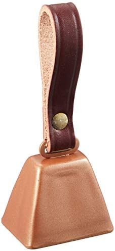 Auburn Leathercrafters Country Counts Bell 2 Srednji s kožnim remenom - Zvono oko ovratnika