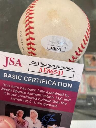 Hideo Nomo Los Angeles Dodgers Singl potpisani bejzbol JSA rijetko - Autografirani bejzbols