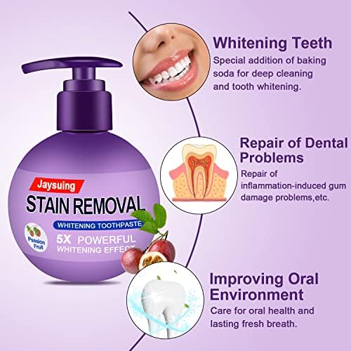 Bikarbona za izbjeljivanje sode, pasta za zube, intenzivno uklanjanje mrlja za izbjeljivanje paste za zube svježi dah oralno njegu