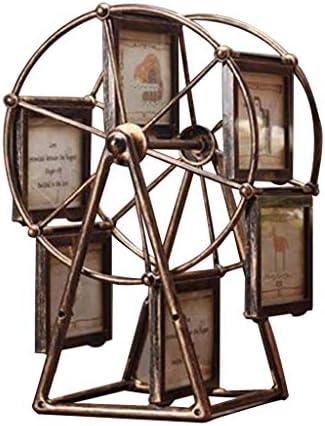 n/a ukras skulptura, rotirajući okvir za sliku ferris kotača, više vintage okvira slike prikladan za stol stola