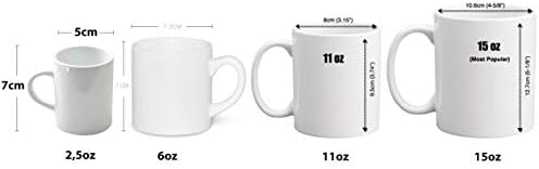 SFS prazno 1 jedinica bijela keramička kava čaj za čaj presvučena 11 unci toplina preša za ispis prijenos sublimacija boja toplinski