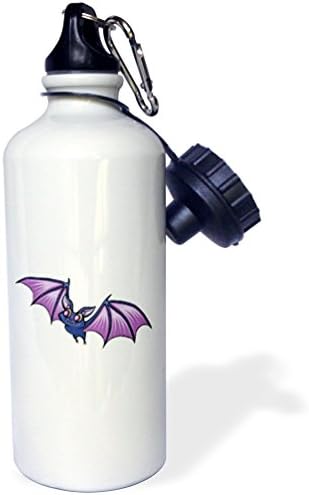 3Drose Little Bat Sportska boca vode, 21 oz, bijela