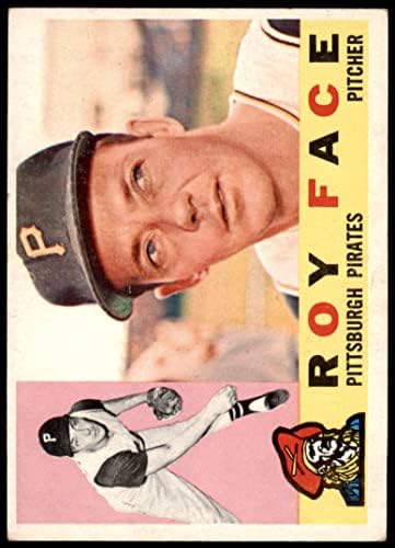 1960. Topps 20 Roy Face Pittsburgh Pirates VG/EX Pirates
