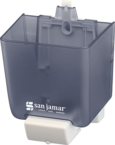 San Jamar Classic sapun za javne toalete, priručnik, zidni montiran, punjenje, plastika, kapacitet od 46 unci, crni biser