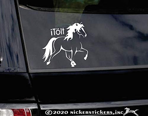 ITolt - Islandski konjski vinilni prozor naljepnica