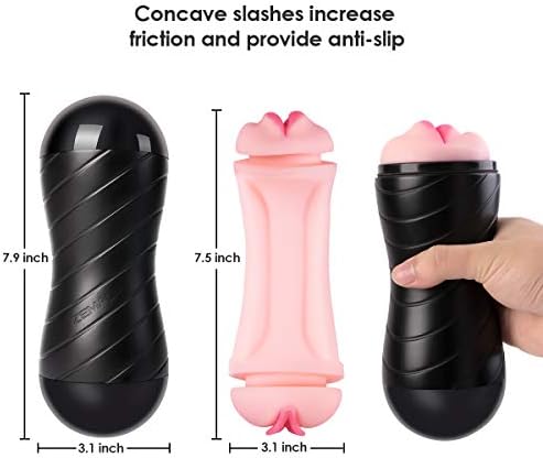 Zemalia muški masturbatori šalica, dvostruka bočna džepna igračka s realističnom teksturom, muškarci masturbacija Stroker za odrasle