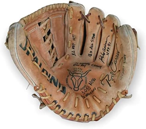 Rod Keru potpisao je vintage model bejzbolske rukavice s autogramom igrača s autogramom igrača s autogramom igrača s autogramom igrača