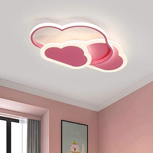 XDCHLK LED stropna svjetlost za dječju sobu Djevojke Dječje dječje spavaće sobe Studija rasvjete Svjetla kreativna ružičasta oblaka