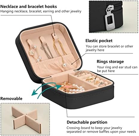 Pas Corgi bundeva putna torbica za nakit od PU kože prijenosna kutija za nakit organizator nakita mala kutija za prstenje, naušnice,