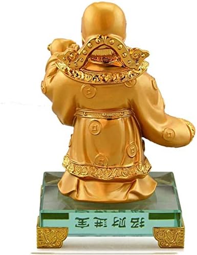 Alremo Huangxing - Figurice statuu Cai Shen, Feng Shui Sculptura Dekor za dom, ukras kuće i uredske smole, figurica za privlačenje