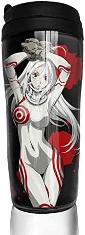 Uogeep anime Deadman Wonderland Shiro šalice za kavu prijenosni vakuum dvostruko izolirane šalice modne putničke šalice 12 oz