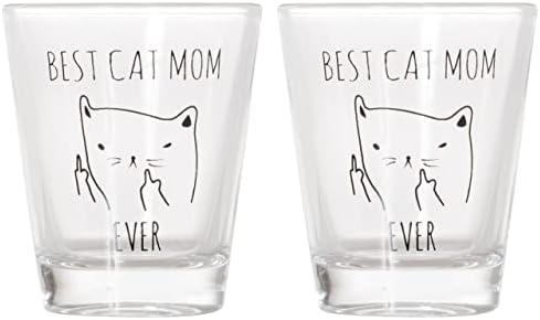 Najbolja mama mačka ikad i promrmljaj mi hrpu čaša