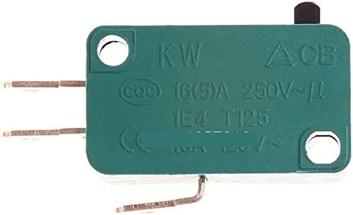 Микропереключатели XIANGBINXUAN 5 kom./lot Normalno otvoren prekidač puta KW7-0 15A 16A 125V 16 A 250V-1E4 udubljenu tipku T125