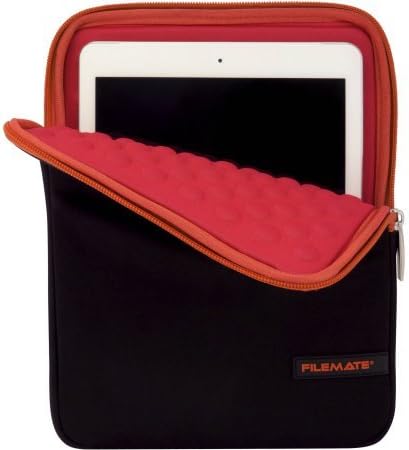 Filemate zamislite R10 iPad meka futrola s oblogom u boji u boji crvene boje