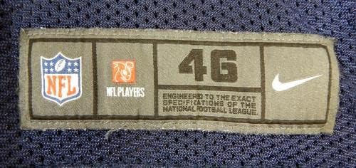 2018. Dallas Cowboys Donovan Wilson 37 Igra izdana mornarička vježba Jersey 46 553 - Nepotpisana NFL igra korištena dresova