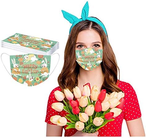 10pcs jednokratna maska za lice za Valentinovo prozračni 3-slojni vrhovi za uši za prašinu svečani pokrivač za lice za žene muškarci