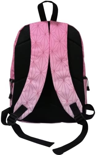 XIXISA 18 -inčni anime Nezuko ruksak s kućištem, ruksaci Demon Slayer Daypack Veliki kapacitet Putničke torba