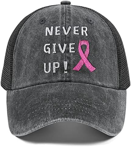 Svjesnost o raku dojke, šešir ružičasta vrpca preživjela dar žena VERCRO konjski šešir
