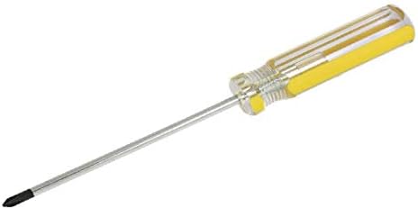 Novi LON0167 promjer 3 mm Istaknuti magnetski vrh 75 mm Pouzdana osovina poprečna glava žuta glava žuta prozirna ručka odvijač