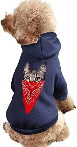 Smiješna odjeća za kućne ljubimce s šeširom tople odjeće modne majice za kućne ljubimce za pseću mačku