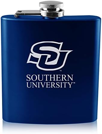 LXG, Inc. Južno Sveučilište - 6 oz. Boja tikvice od nehrđajućeg čelika-plava
