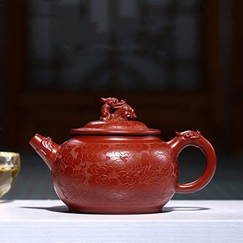 WIONC DAHONGPAO TEA Pot ljubičasta glina filter Teapot Kineski ručno izrađeni čaj za čaj Pokloni za čajnik 220 ml