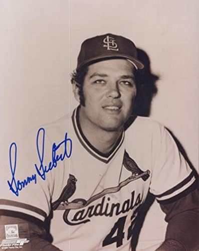 Sonny Siebert st. Louis Cardinals potpisao je autogramiranu fotografiju 8x10 W/COA