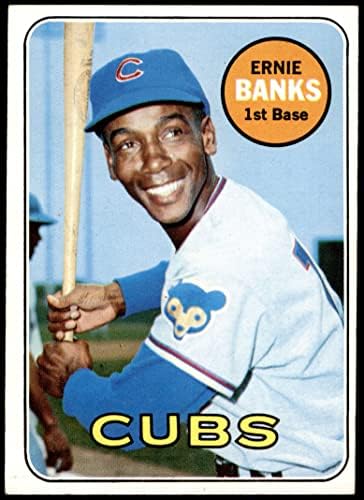 1969. Topps 20 Ernie Banks Chicago Cubs Dean's Cards 5 - Ex Cubs