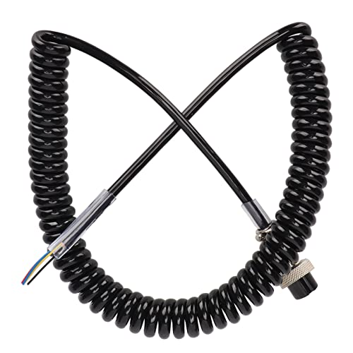 Kabel za radio mikrofon bucket, zamjenski kabel za ručni mikrofon s unaprijed spojenim 4-pinskim priključkom za amaterski radio bucket,