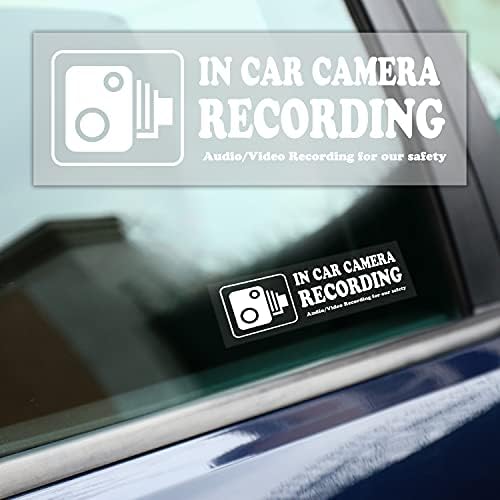 4 PCS kamera Audio Video zapisnici naljepnice prozori, na naljepnici za snimanje automobila za vožnju, kombi, kamion, taksi, maxi kabina,
