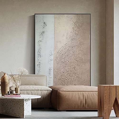 Ručno oslikana uljana slika na platnu, Wabi Jifeng Nordic Abstract slike trijem hodnika Zidni zidni teksturirani teksturirani teksturirani