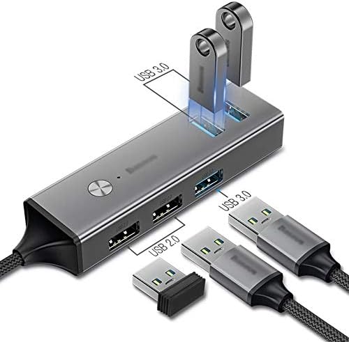 CHYSP USB 3.0 Tip C Hub Splitter ， Univerzalni USB razdjelnik s više sučelja Adapter jedan na četiri 3.0 Veliki brzinski ekstender