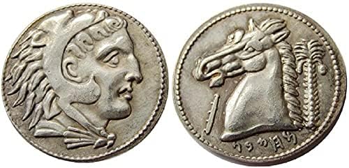 Izazov kovanica srebrne grčke kovanice strano imitaciju srebrne prigodne kovanice amaterska zbirka za rukovanje Urednikom za uređenje