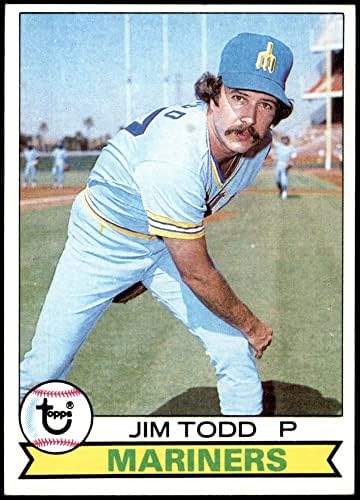 1979 Topps 103 Jim Todd Seattle Mariners Ex/MT Mariners