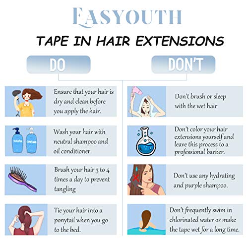 【Kupiti zajedno i uštedite više】Dvokomponentna traka Easyouth za izgradnju kose od prave ljudske kose Svijetlo roza + 60 Platinum