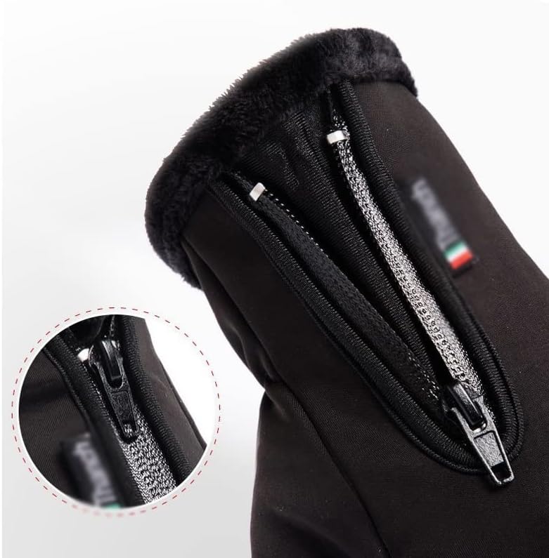 zimske tople rukavice za jahanje Plus baršunasti zaslon osjetljiv na dodir vjetrootporne motociklističke rukavice za fitness na otvorenom