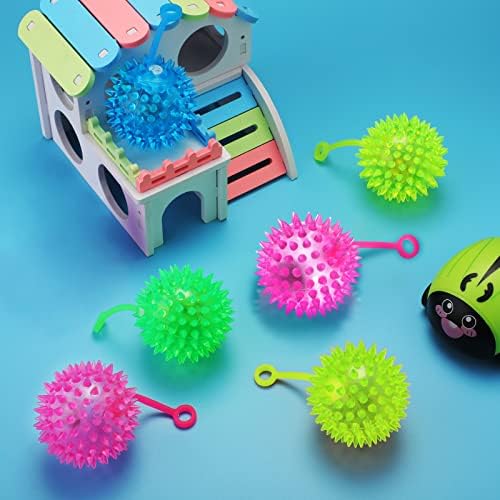 8 kom. gumena lopta treperi baloni Igračka elastični senzorni Setovi za zabavu za tinejdžere mekane šarene cool igračke za ublažavanje
