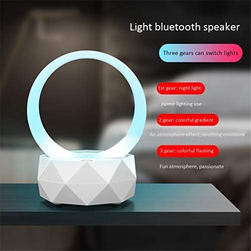 Debeli šareni noćni lagani Bluetooth zvučnik, kvaliteta surround zvuka, kućni pametni bežični bluetooth zvučnik