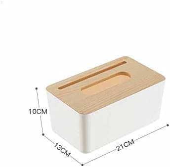 Novi novi drveni poklopac automobila plastična kutija s kutijama za tkivo kuhinja kutija za skladištenje kuće Organizator stol kutija