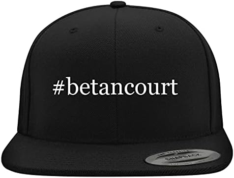 BETancourt - Yupoong 6089 Strukturirani ravni Bill Snapback Hat | Izvezena trendi bejzbol kapa za muškarce i žene